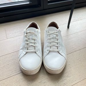 New Republic White Leather Sneakers